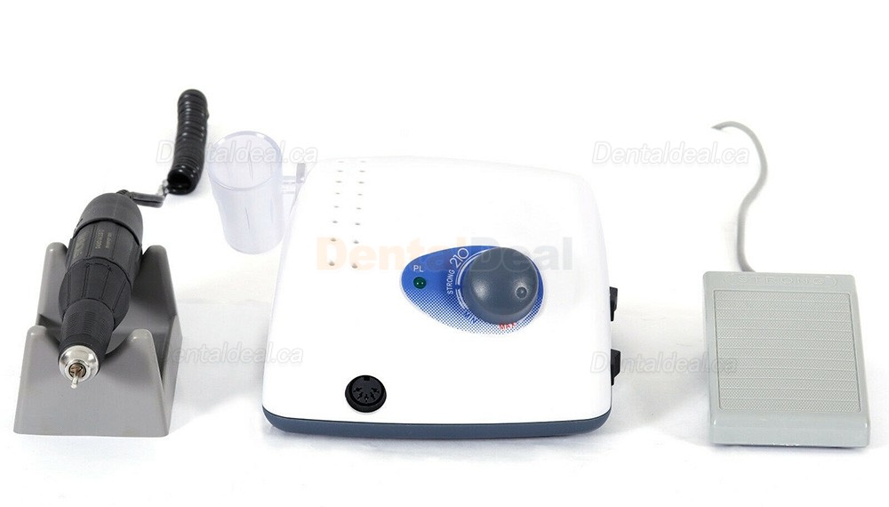 Strong STRONG210 Dental Lab Micromotor Polisher with 35000 RPM 102L Handpiece